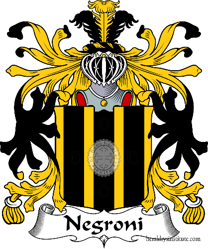 Escudo de la familia Negroni   ref: 35615