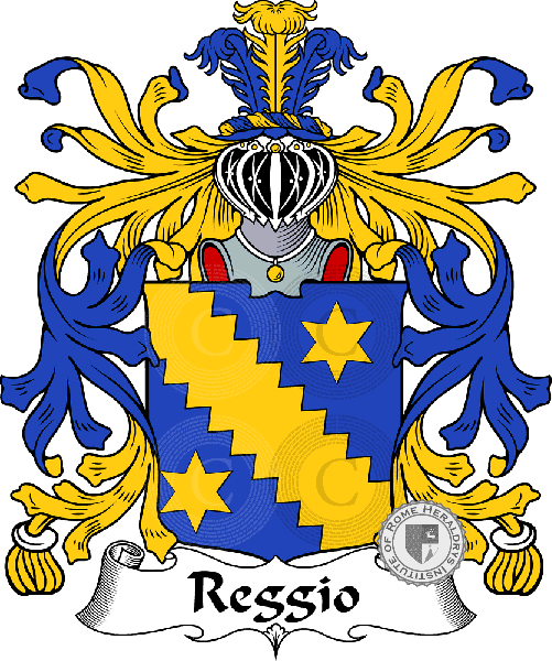 Escudo de la familia Reggio   ref: 35793