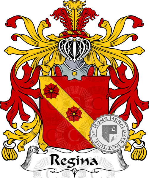 Coat of arms of family Regina