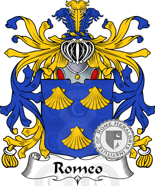 Coat of arms of family Romeo