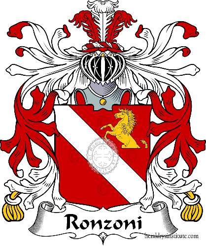 Escudo de la familia Ronzoni   ref: 35823