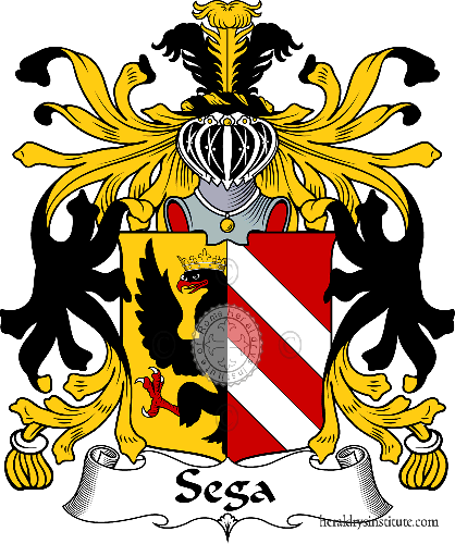 Coat of arms of family Sega