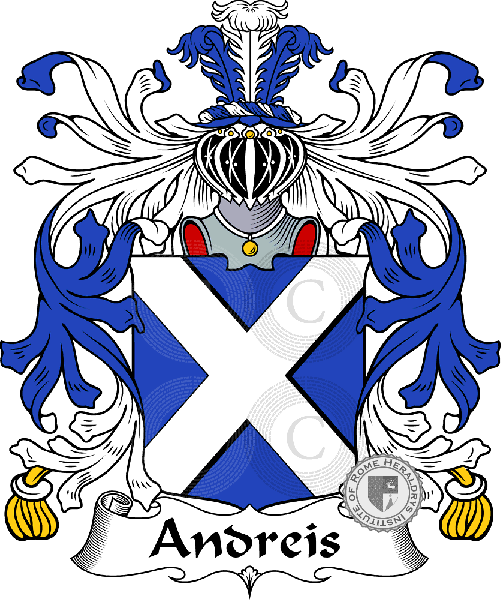 Escudo de la familia Andreis
