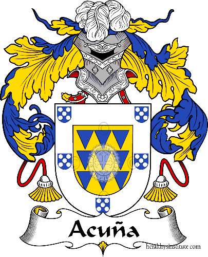 Coat of arms of family Acuna