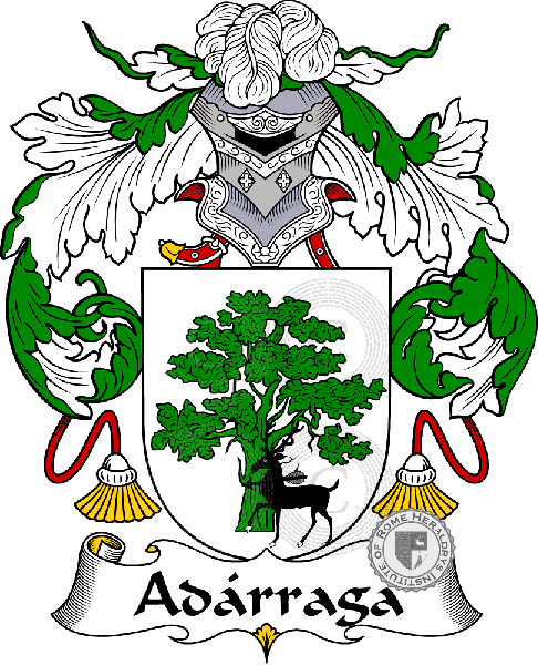 Wappen der Familie Adarraga