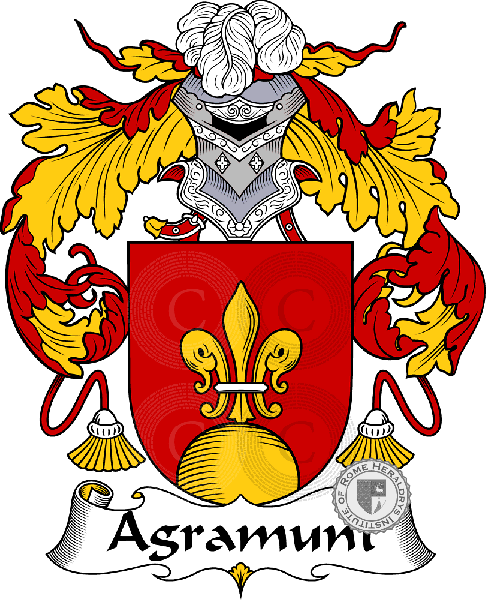 Coat of arms of family Agramunt