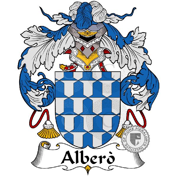 Escudo de la familia Albero, Alberò