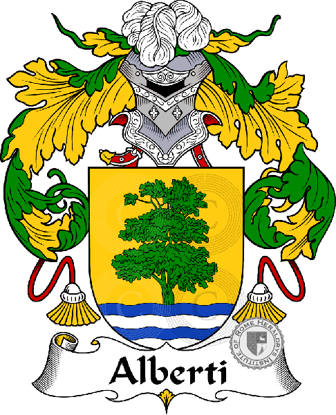 Wappen der Familie Alberti   ref: 36191