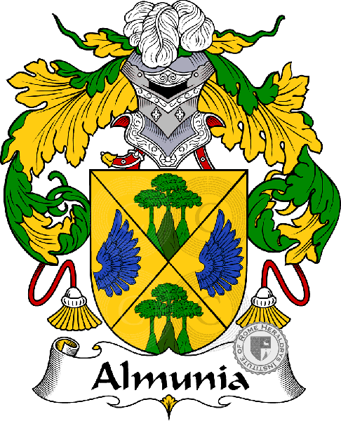 Escudo de la familia Almunia