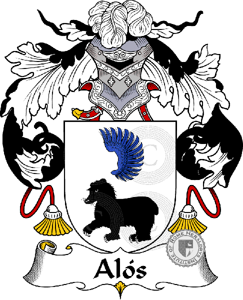 Escudo de la familia Alos