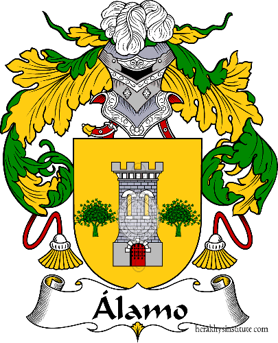 Coat of arms of family Lamo