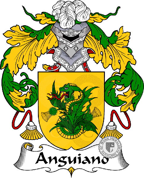 Escudo de la familia Anguiano