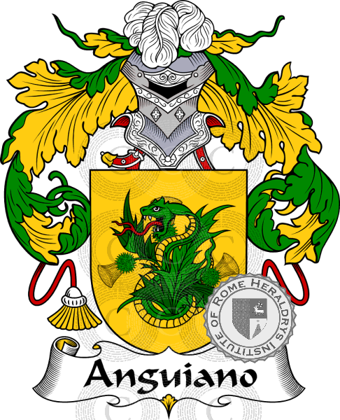 Escudo de la familia Anguiano