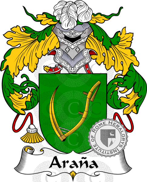 Escudo de la familia Arana