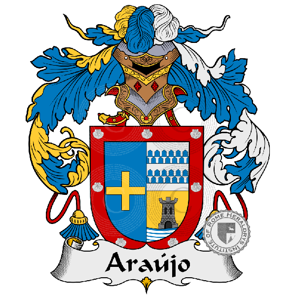 Coat of arms of family Araújo, Araujo