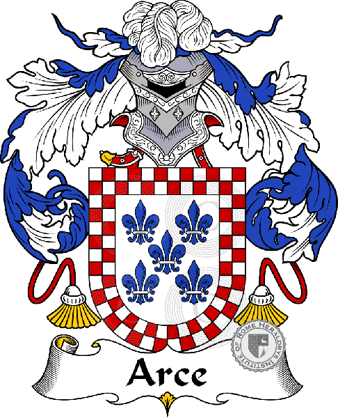 Wappen der Familie Arce