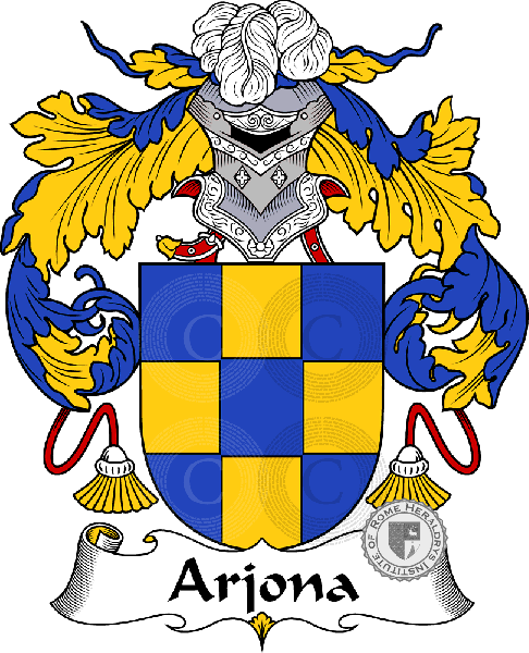 Wappen der Familie Arjona