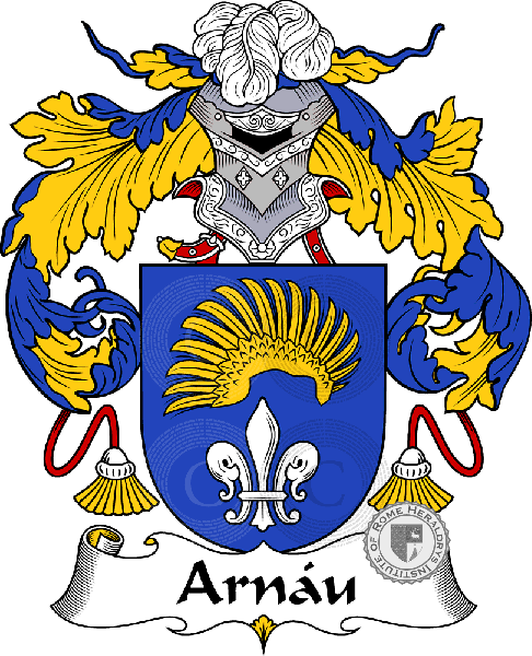 Coat of arms of family Arnau