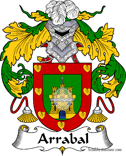 Coat of arms of family Arrabal