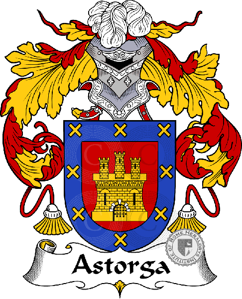 Escudo de la familia Astorga