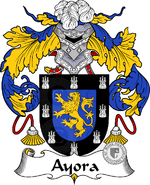 Escudo de la familia Ayora   ref: 36370
