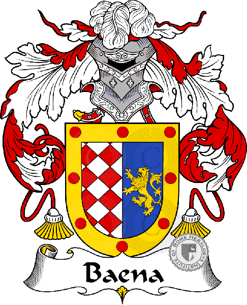 Coat of arms of family Baena