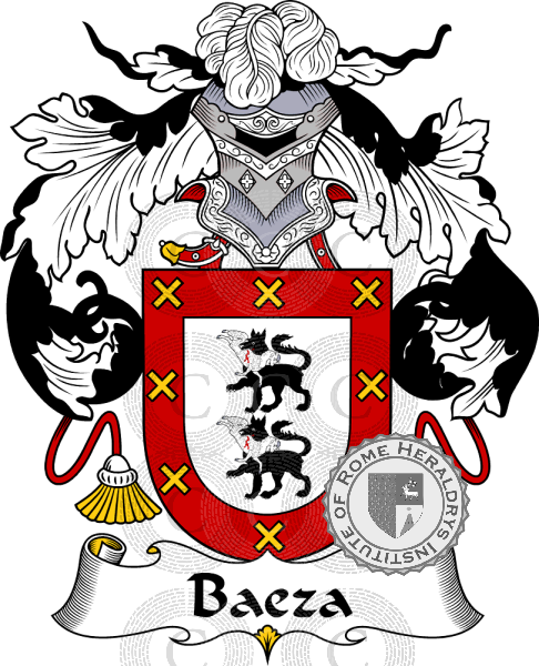 Wappen der Familie Baeza