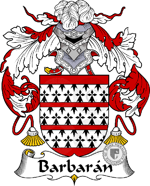 Escudo de la familia Barbaran