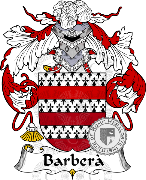 Escudo de la familia Barberà or Barbés   ref: 36419