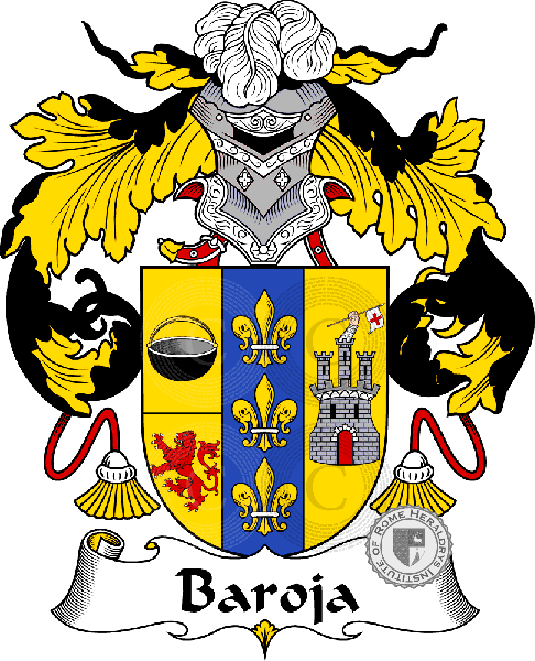 Coat of arms of family Baroja