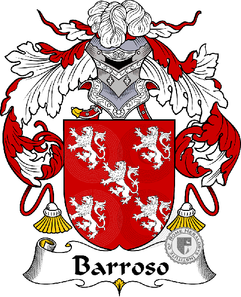 Escudo de la familia Barroso   ref: 36439