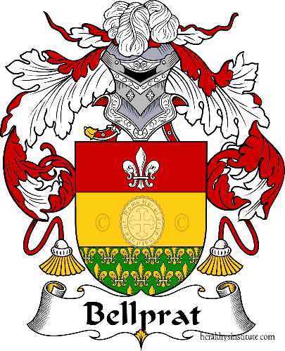 Escudo de la familia Bellprat   ref: 36470