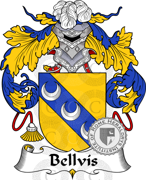 Coat of arms of family Bellvís   ref: 36474