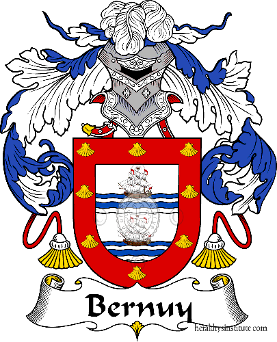 Brasão da família Bernuy