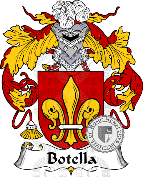 Escudo de la familia Botella