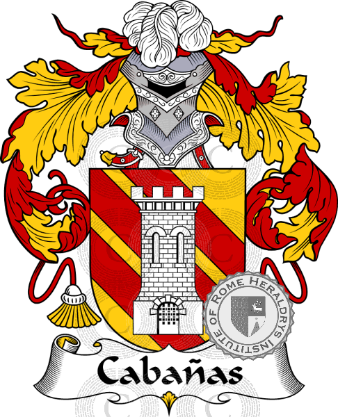 Coat of arms of family Cabañas