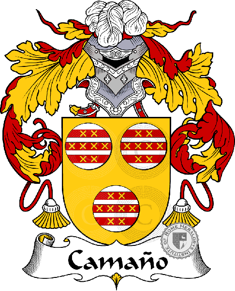 Escudo de la familia Camano