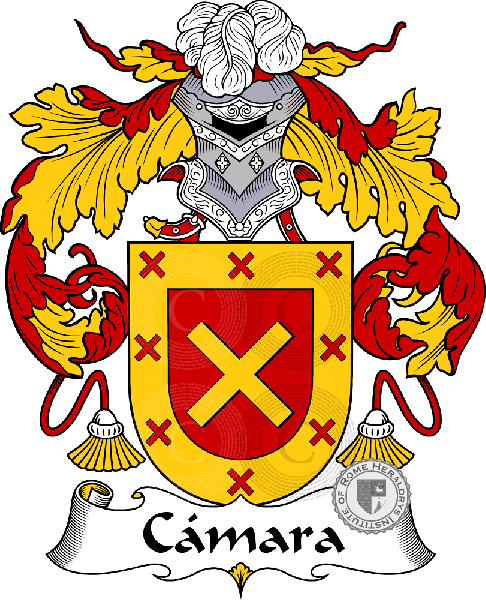 Coat of arms of family Cámara