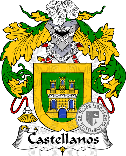 Wappen der Familie Castellanos   ref: 36637