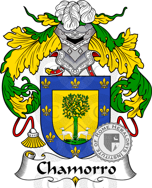 Escudo de la familia Chamorro