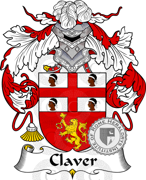 Wappen der Familie Claver   ref: 36683