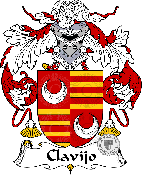 Coat of arms of family Clavijo