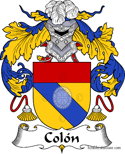 Escudo de la familia Colón