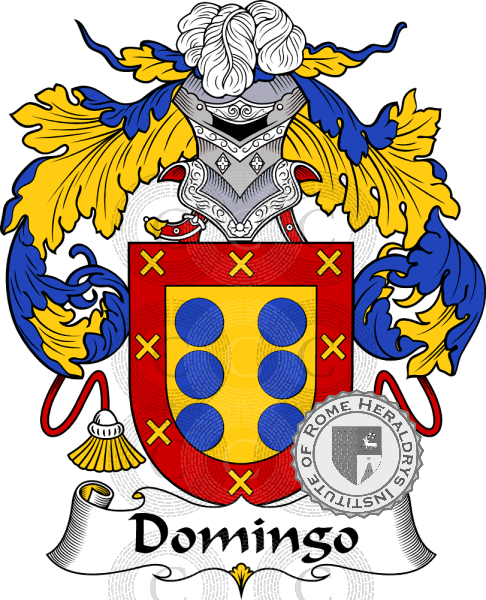 Coat of arms of family Domingo   ref: 36748