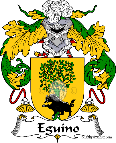 Coat of arms of family Eguino   ref: 36782