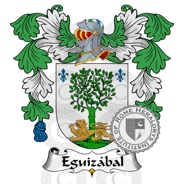 Brasão da família Eguizábal   ref: 36783