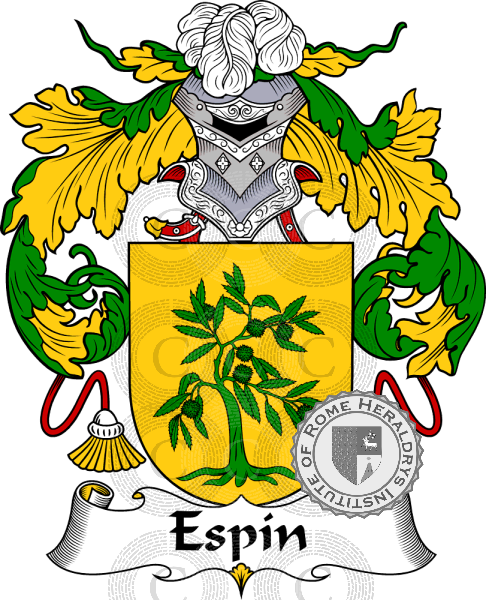 Escudo de la familia Espín