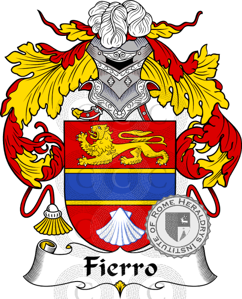 Escudo de la familia Fierro