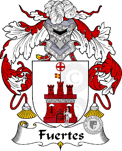 Coat of arms of family Fuertes