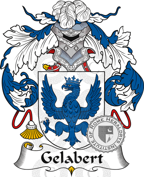 Coat of arms of family Gelabert   ref: 36945